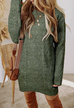 Load image into Gallery viewer, Cable Knit Loose Fit Sweater
